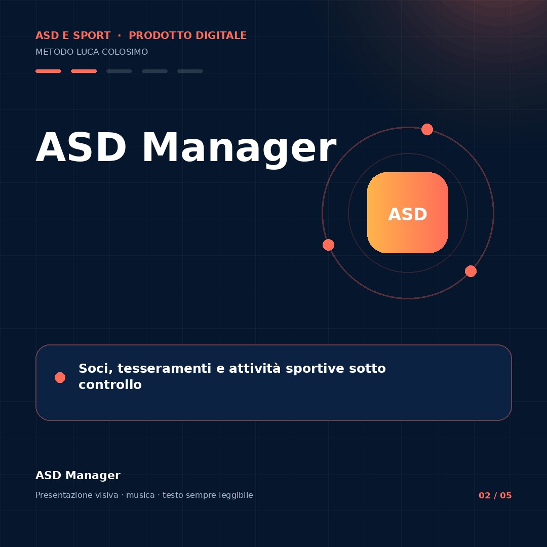 Anteprima di ASD Manager