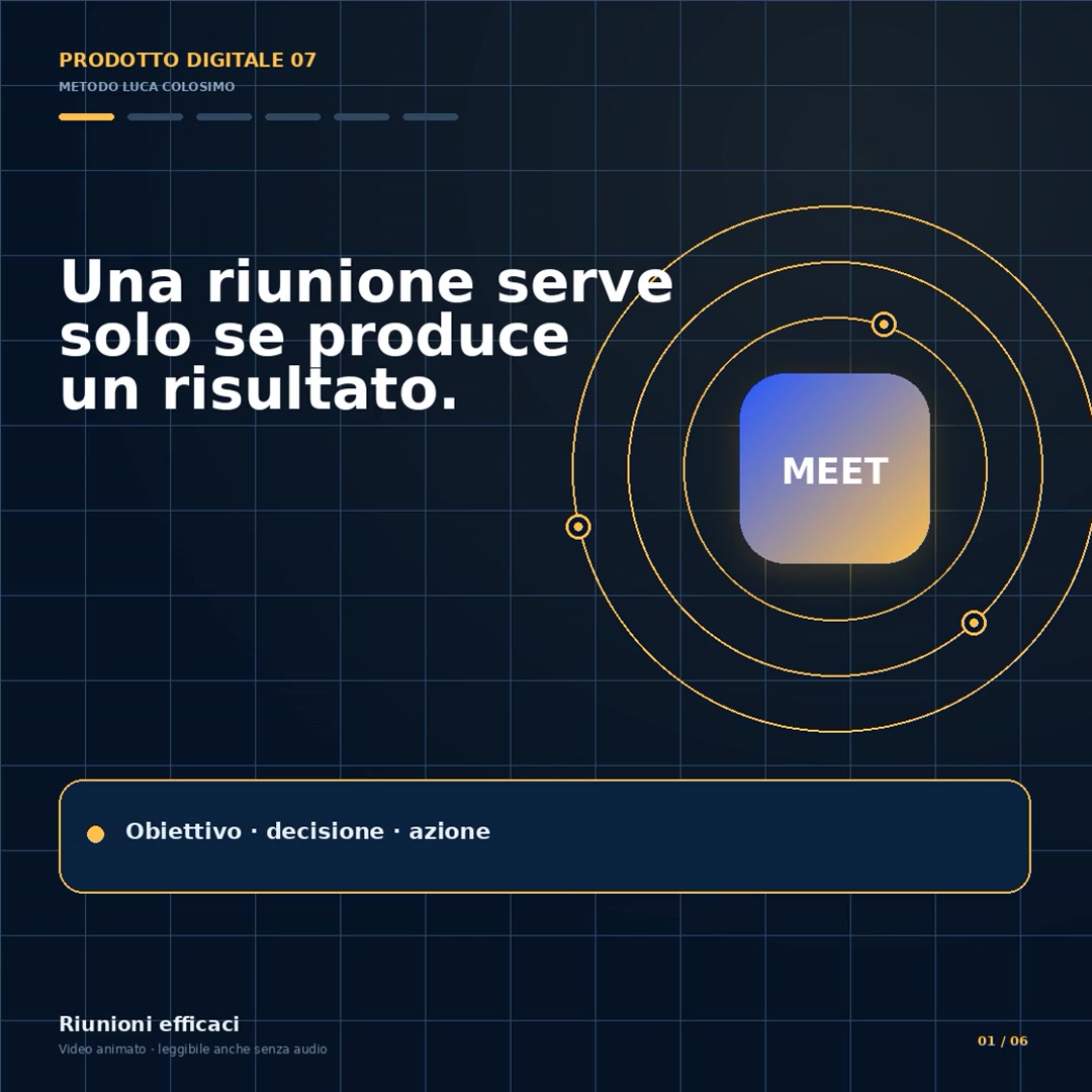 Anteprima di Riunioni efficaci
